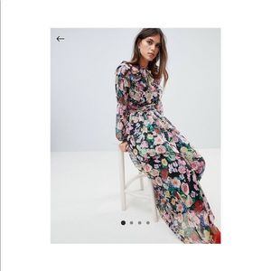 Y.A.S floral maxi dress